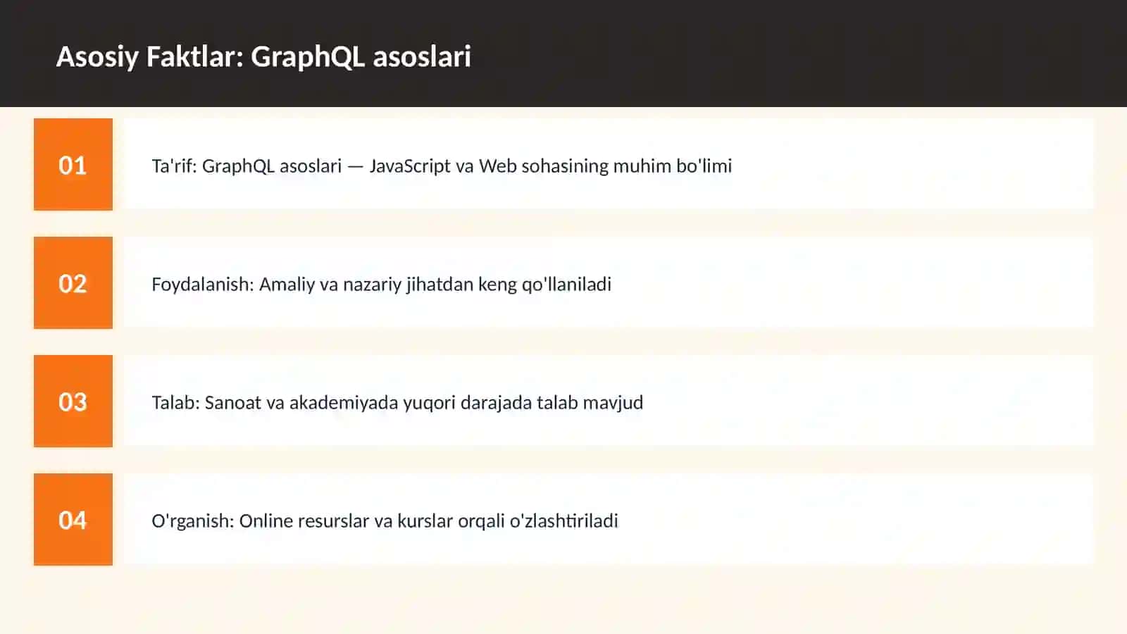 GraphQL asoslari 3