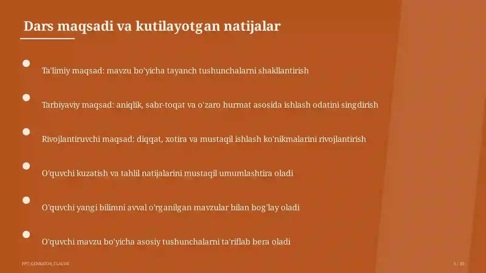 So'z yasalishi: yasama va tub so'zlar (6-sinf) 3