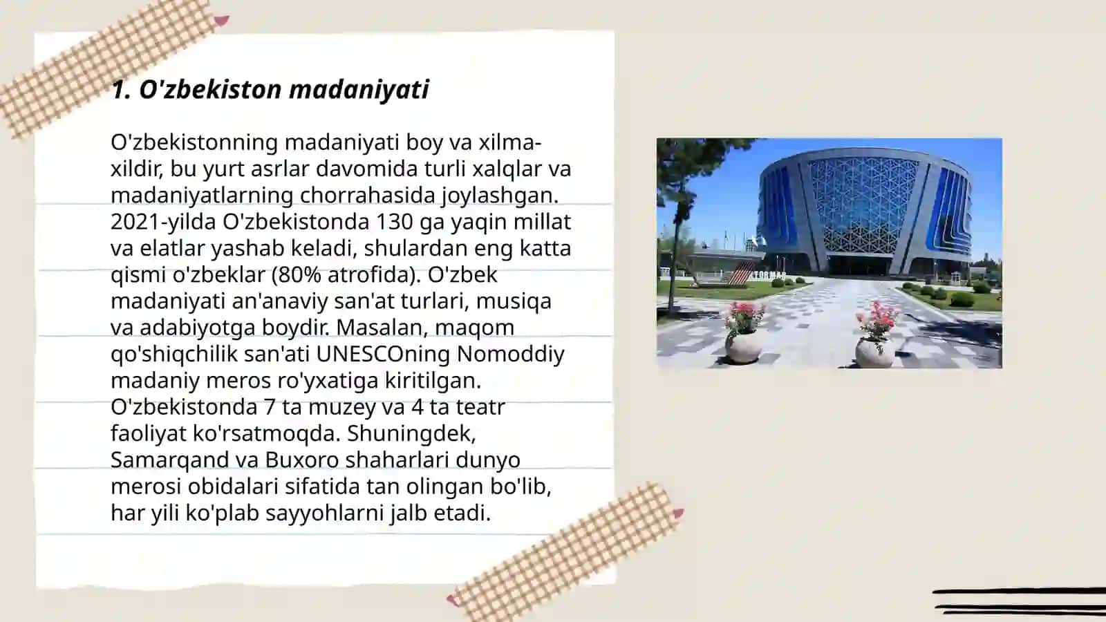 O'zbekiston madaniyati 3