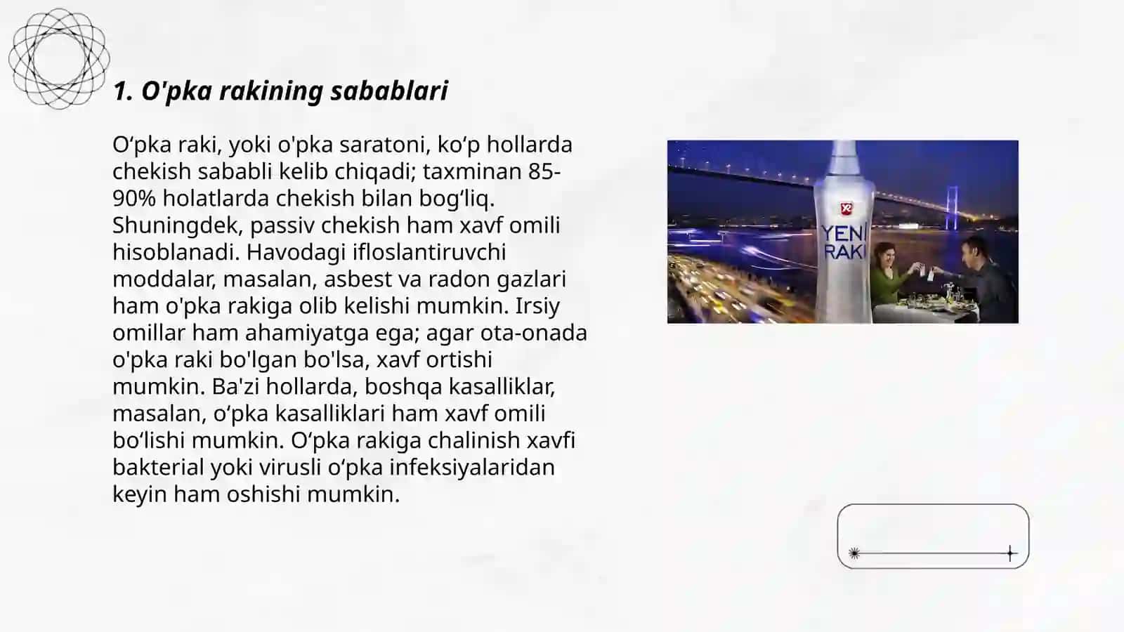 O'pka raki 3