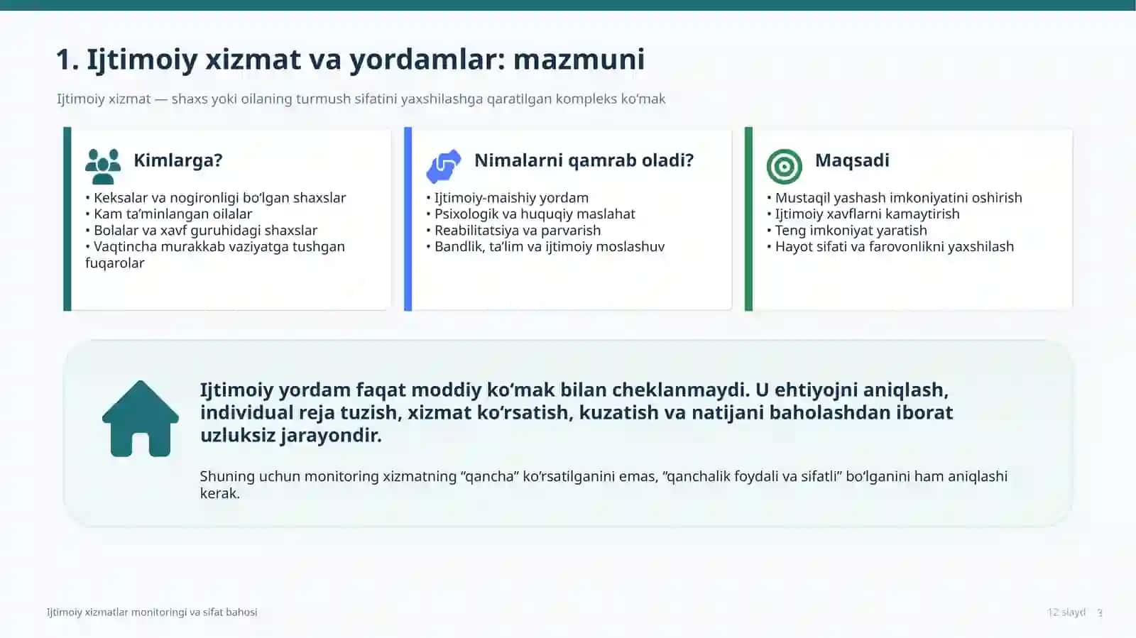 IJTIMOIY XIZMAT VA YORDAMLARINI MONITORING QILISH VA SIFATINI BAHOLASH 3