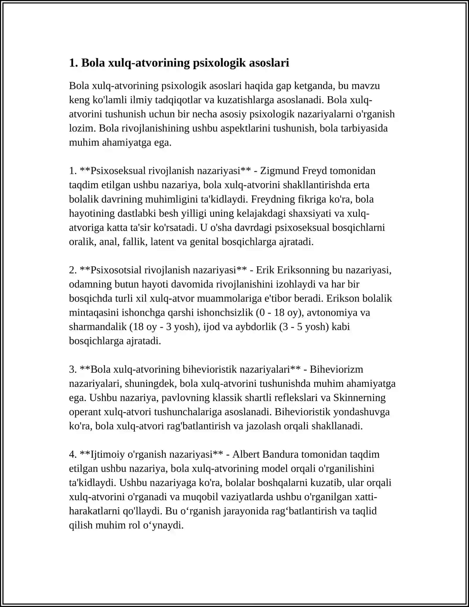 MAKTABGACHA YOSHDAGI BOLA XULQ MOTIVLARINING RIVOJLANISHI VA O'ZIGA BAHO BERISH SHAKILLANISHI 3
