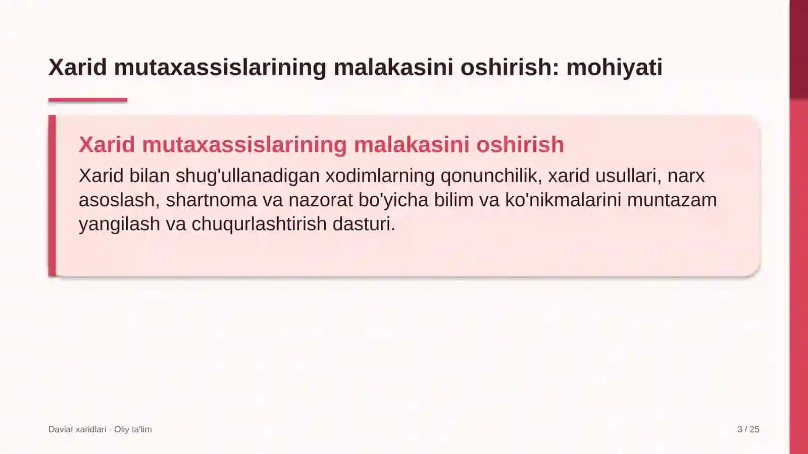 yoshlar turizmida xarid mutaxassislarining malakasini oshirish 3728 3