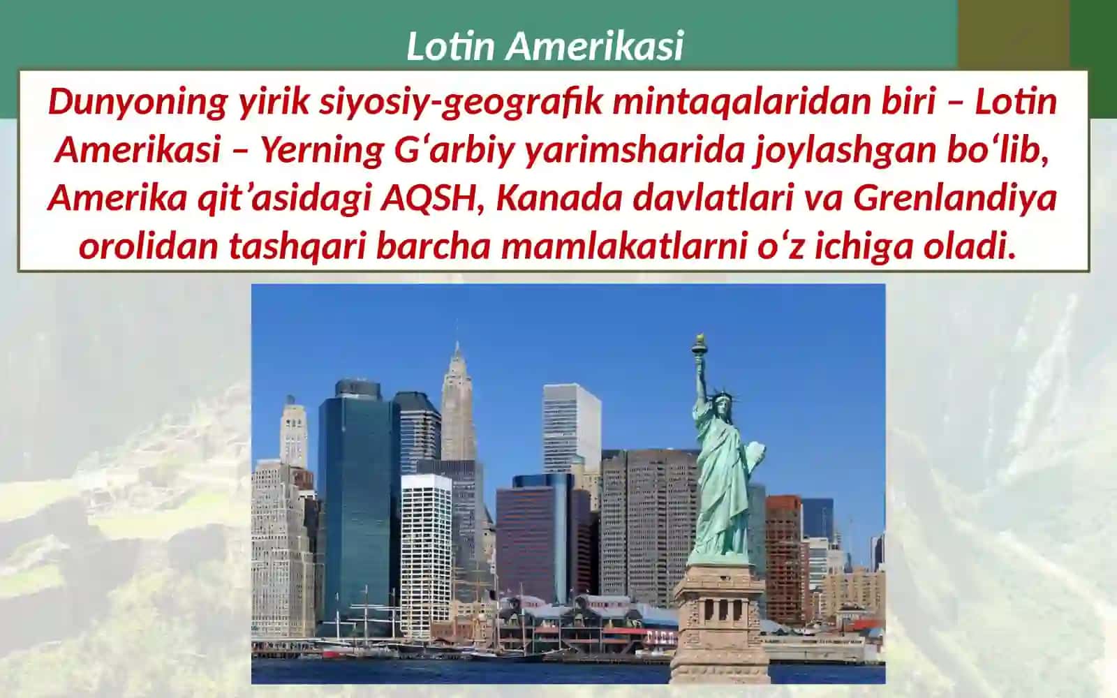 Lotin Amerikasi 3