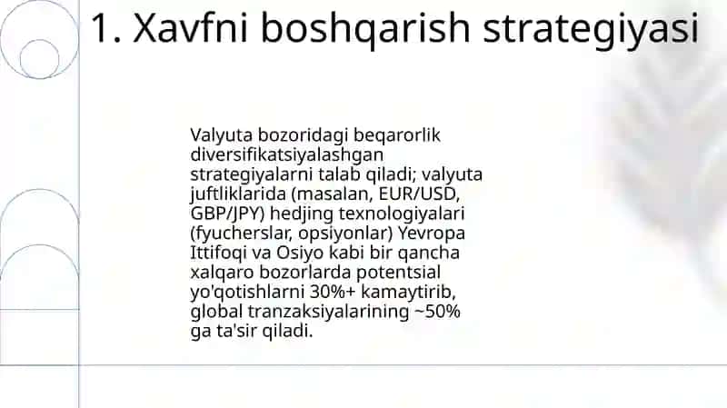 Xalqaro bozorda FOREX 3