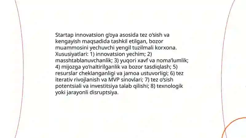Startap nima? Asosiy bosqichlar, texnologik sikl vaTRL 3