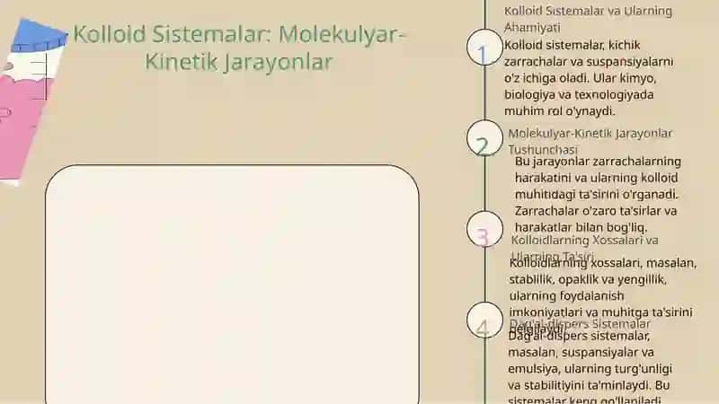 Kolloid Sistemalarda Molekulyar-Kinetik Jarayonlar 3
