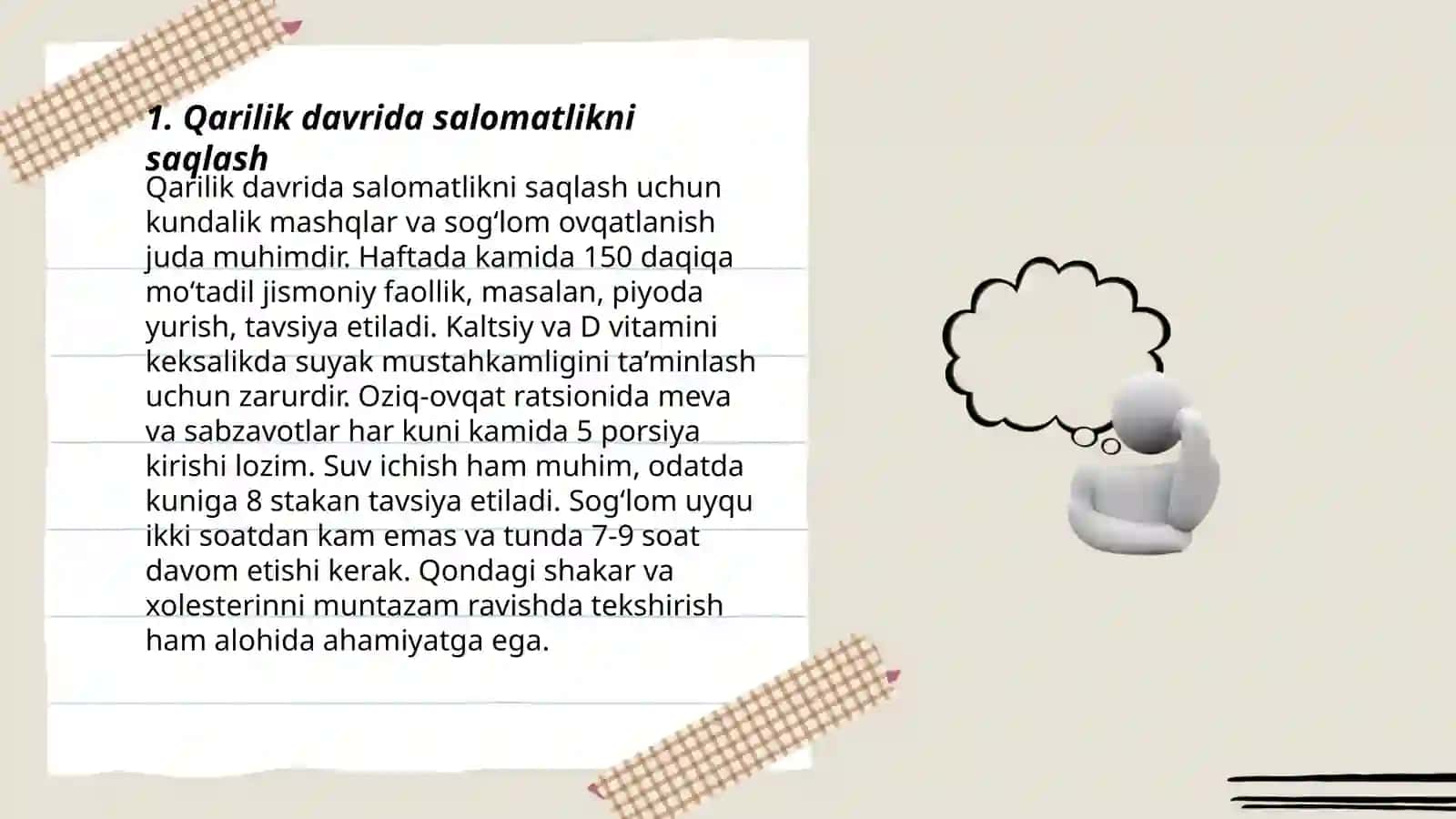 Qarilik davri 3
