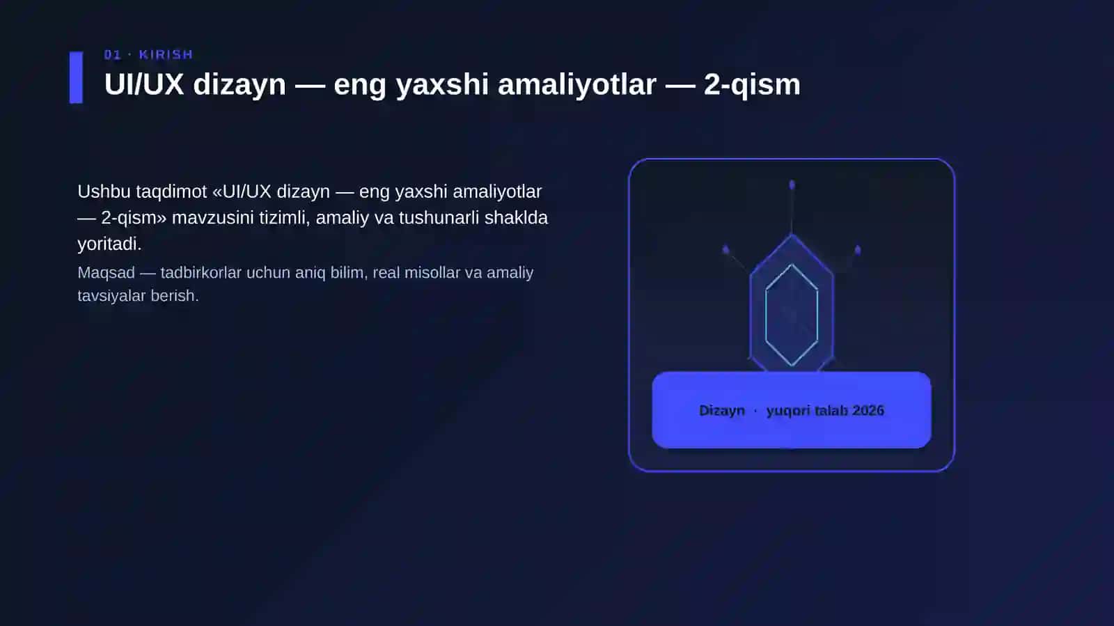 UI/UX dizayn — eng yaxshi amaliyotlar — 2-qism 3