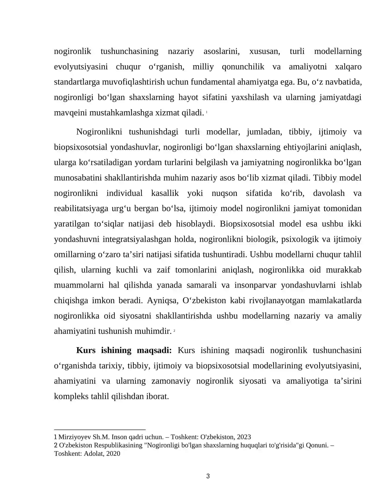 NOGIRONLIK TUSHUNCHASINI O‘RGANISHDA TARIXIY TIBBIY IJTIMOIY VA BIOPSIXOSOTSIAL MODELLARNING AHAMIYATI 3