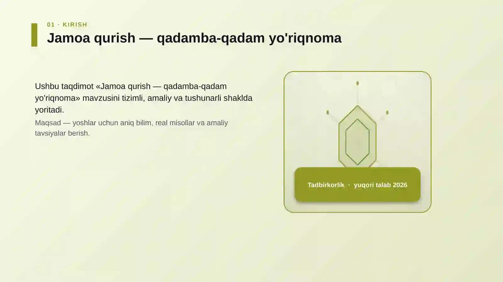 Jamoa qurish — qadamba-qadam yo'riqnoma 3