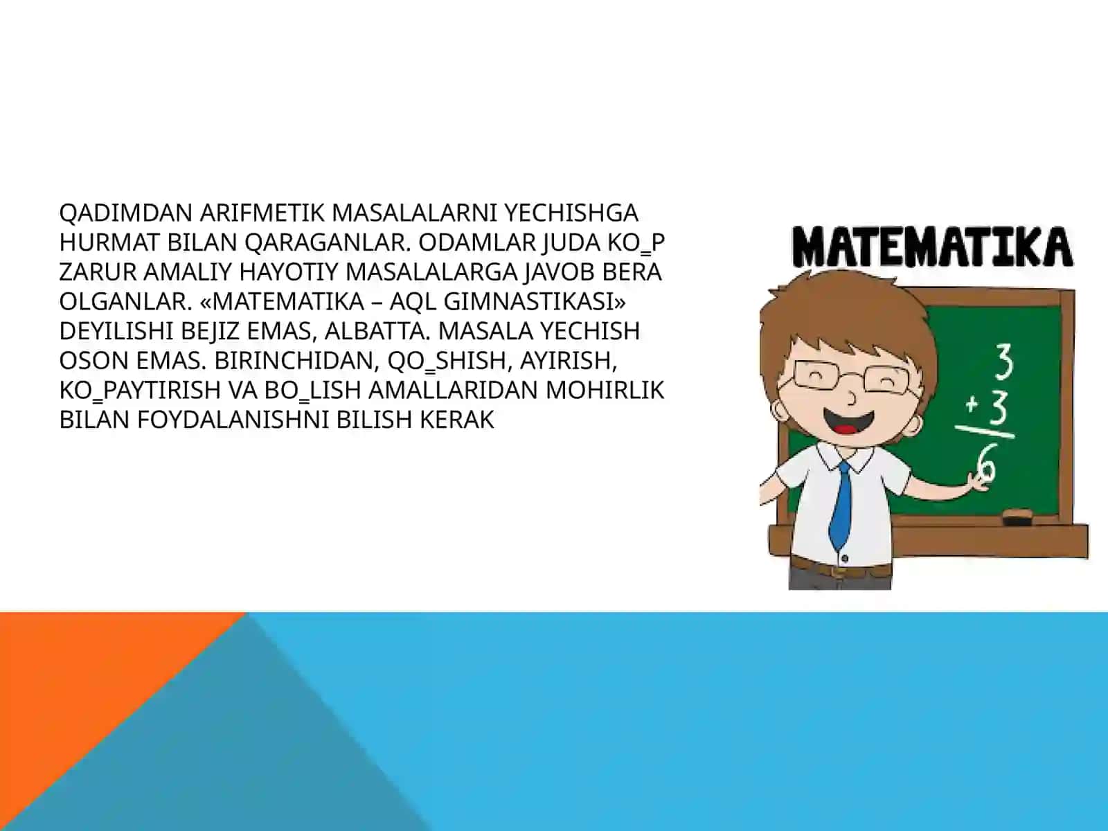 MATNLI MASALALAR 3