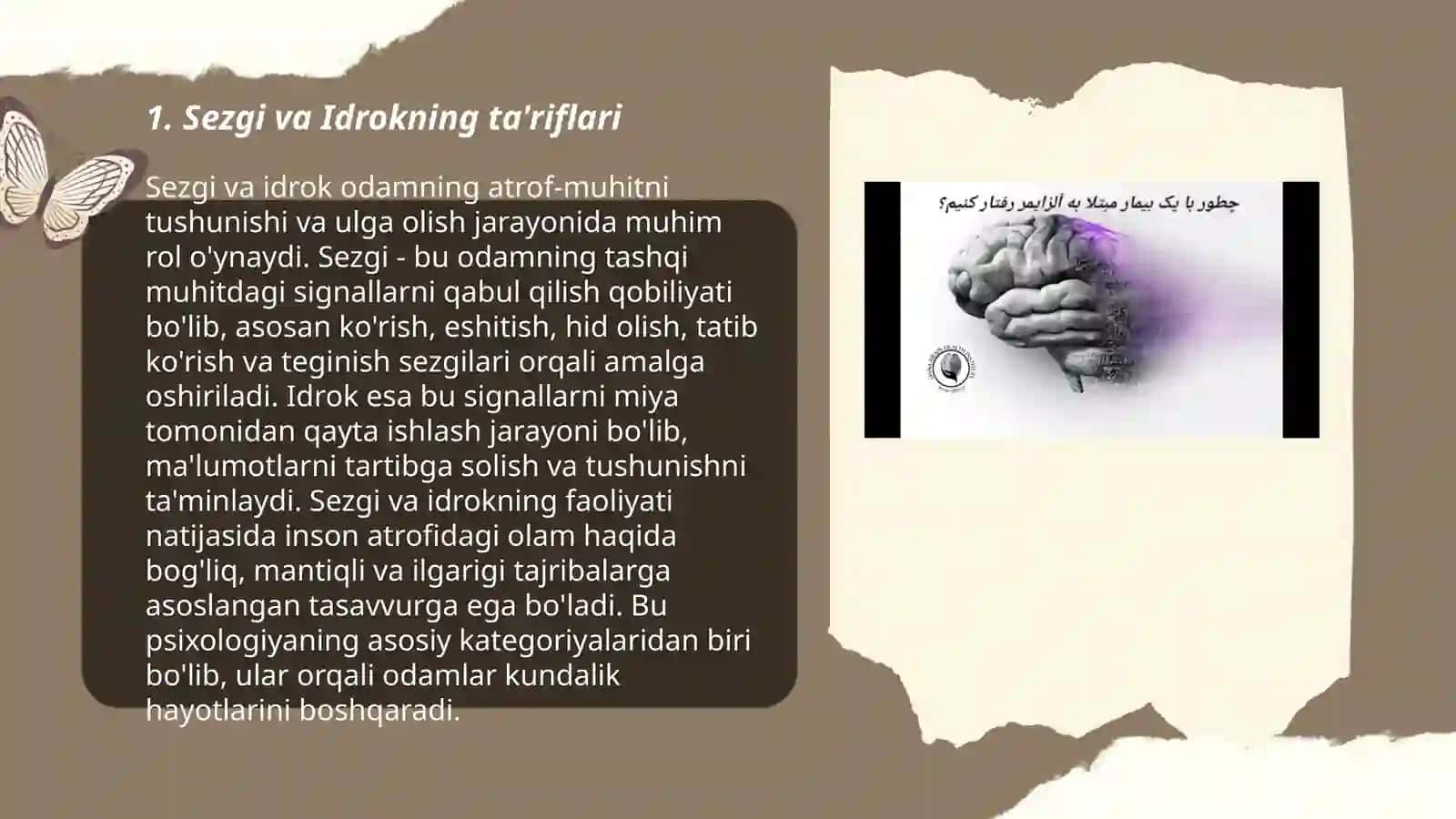 Sezgi va Idrok, ularning farqi 3