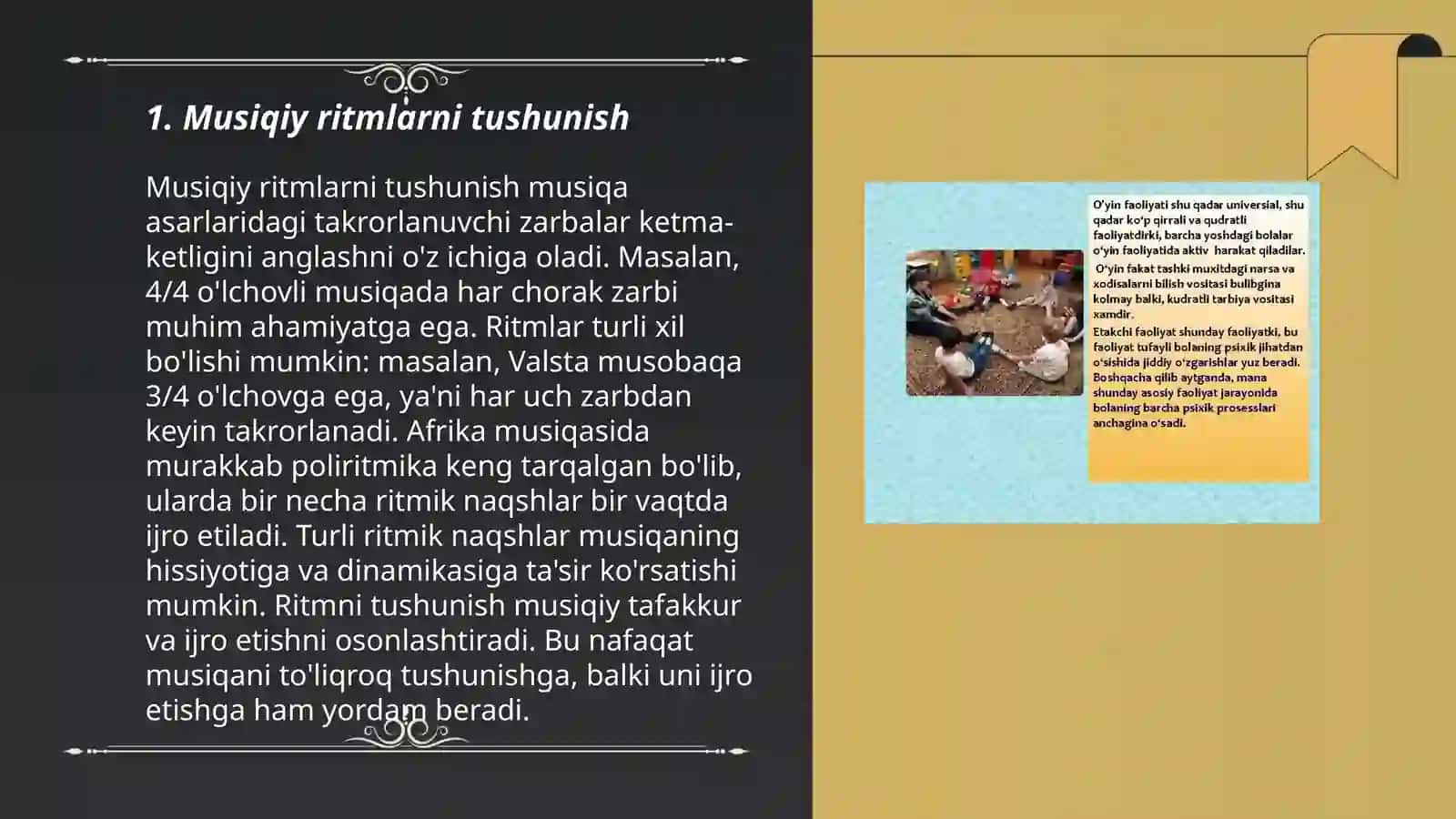 Musiqa mashgʻulotlarida 5-7 yoshdagi bolalarning ritmik va xoreografik faoliyati 3