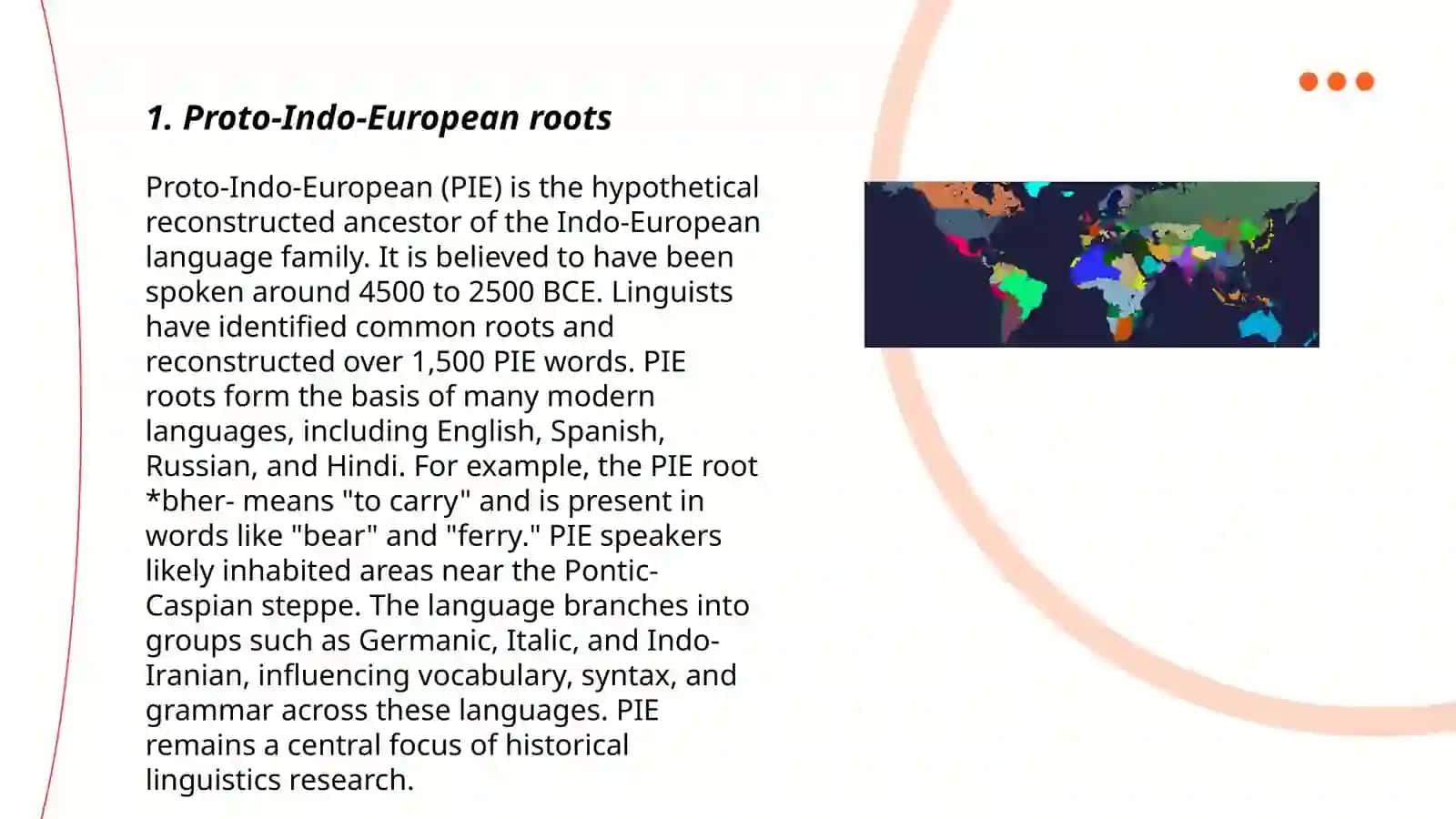 The main stages of the history of the formation of Romano-germanic languages 3