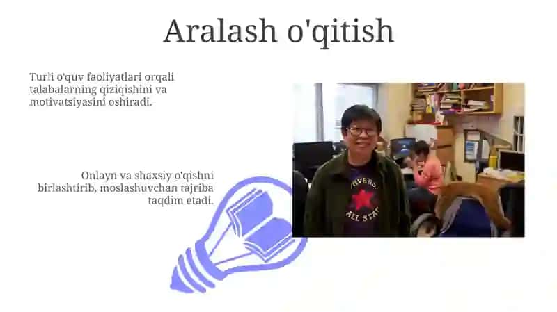 Aralash o'qitish 3