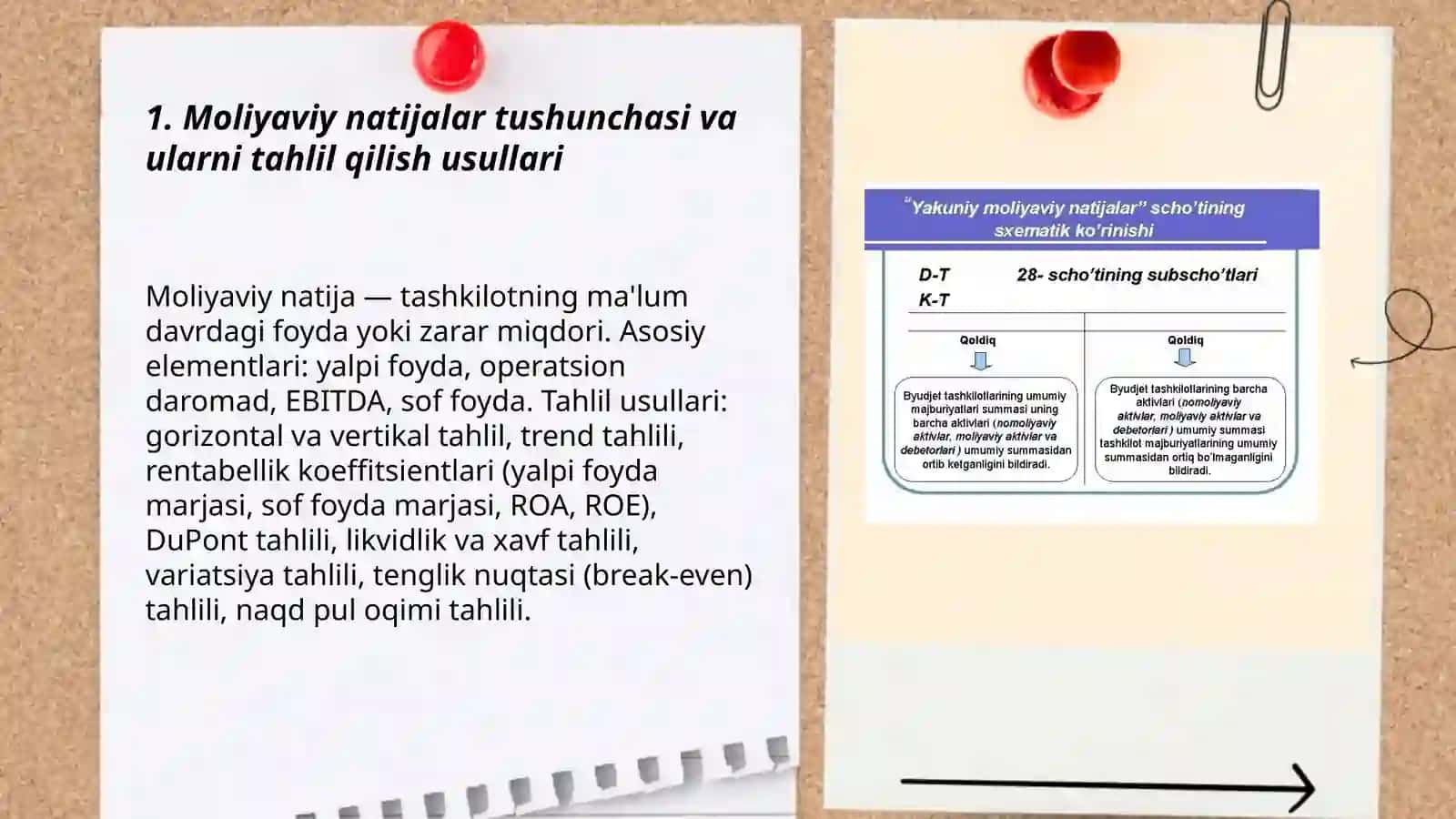 Moliyaviy natijalar va rentabellik tahlili 3