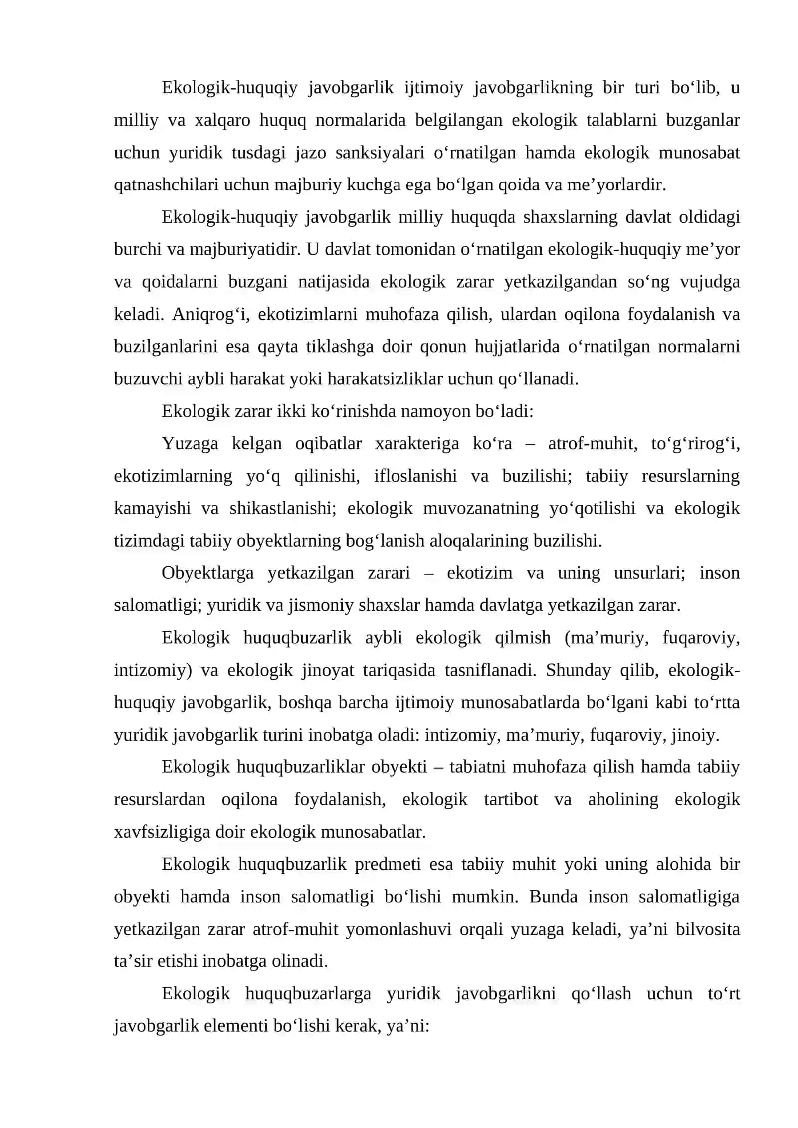 Ekologik javobgarlik 3