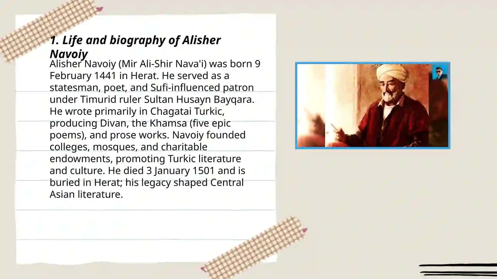 Alisher Navoiy 3