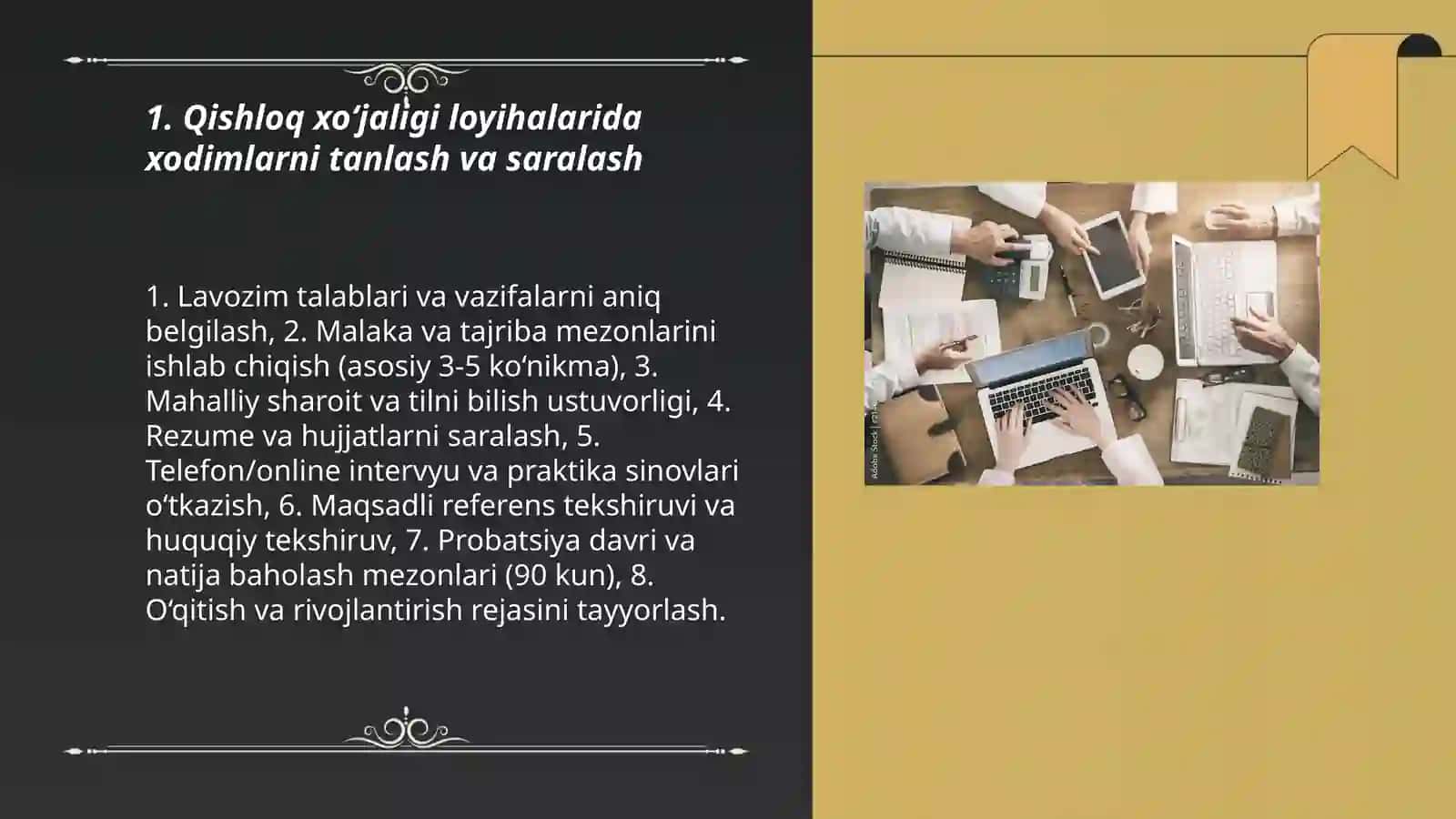 Xodimlarni boshqarish bo'yicha maslahatlar (Agrokonsalting) 3