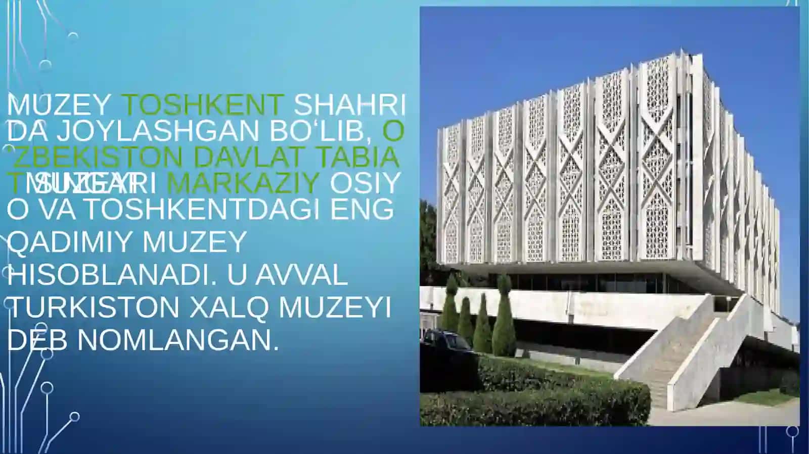 Oʻzbekistontarixidavlatmuzeyi 3