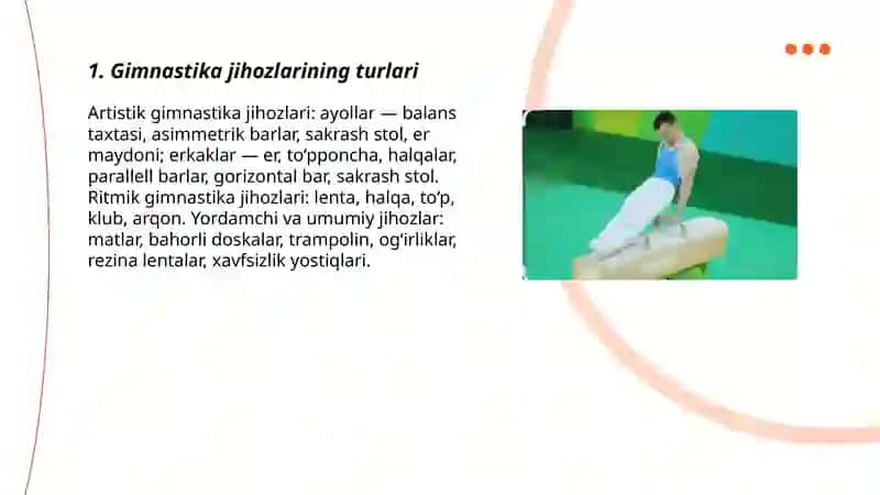 Gimnastika jihozlari gimnastika atamalari 3
