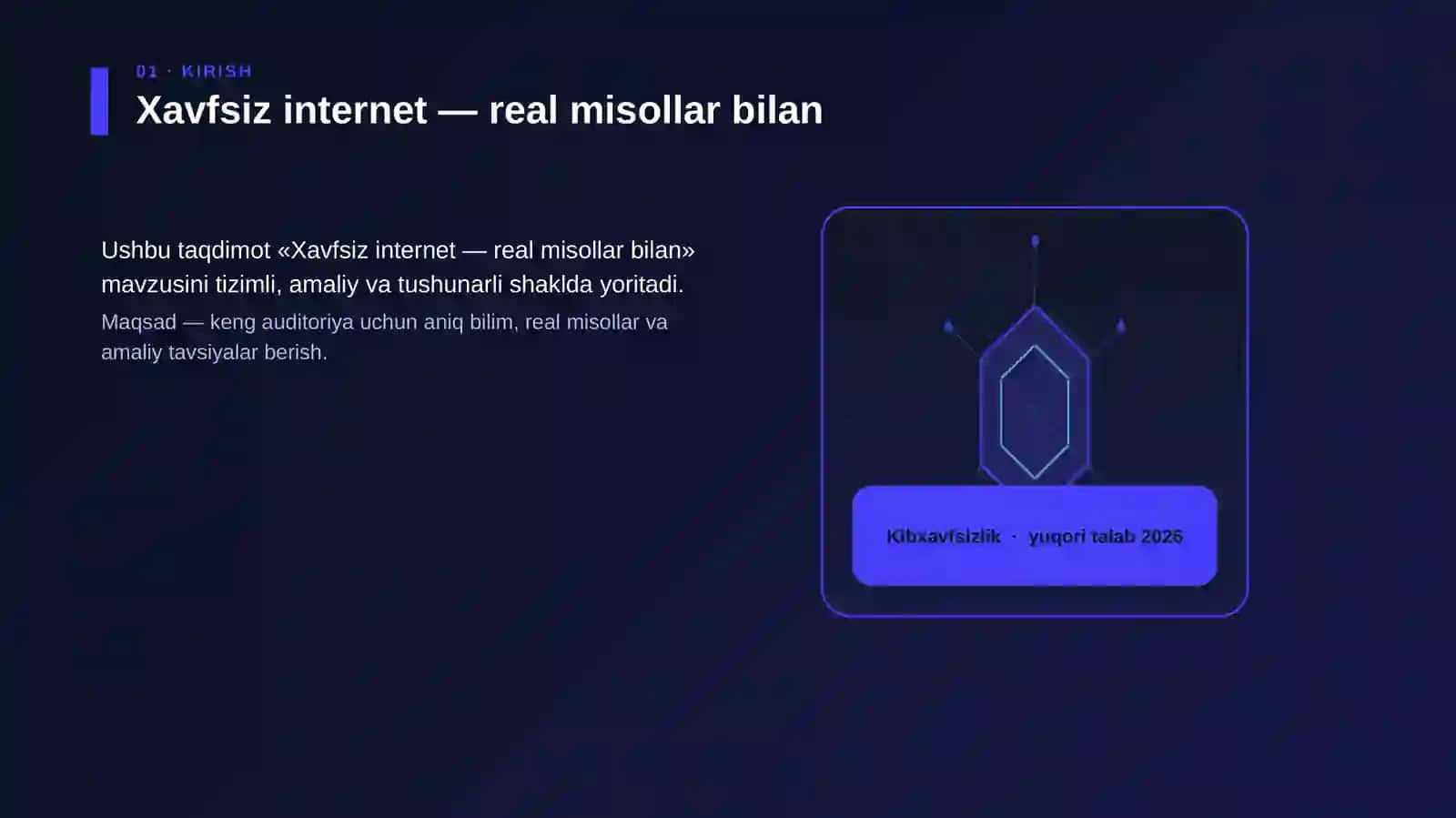 Xavfsiz internet — real misollar bilan 3