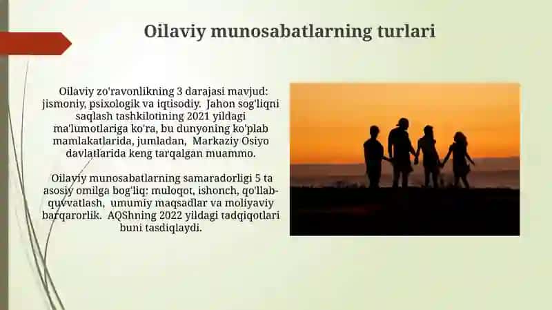 Oila psixologiyasi. Nikoh va oila sohasidagi tadbiqiy tadqiqotlar 3