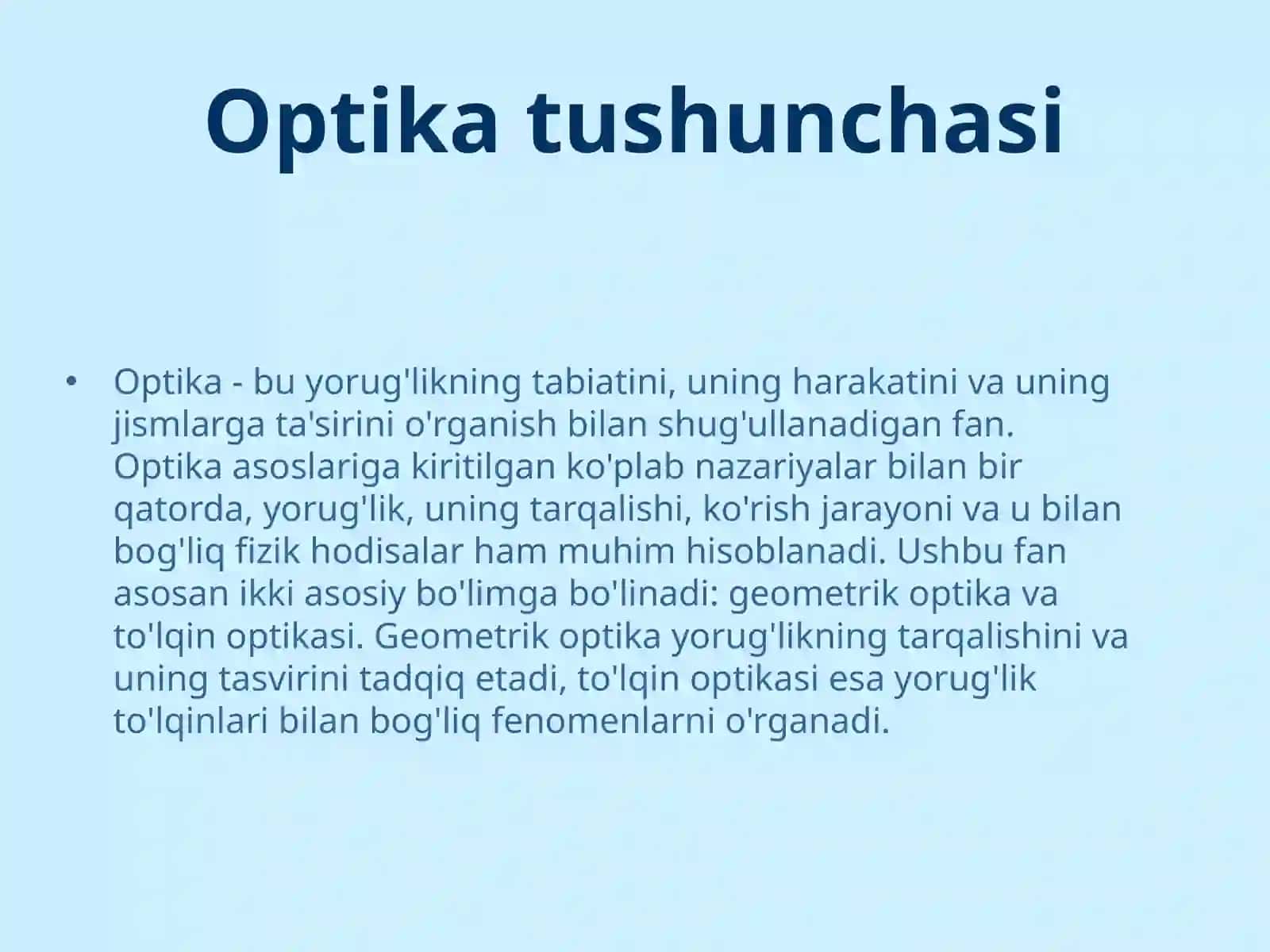 Optika 3