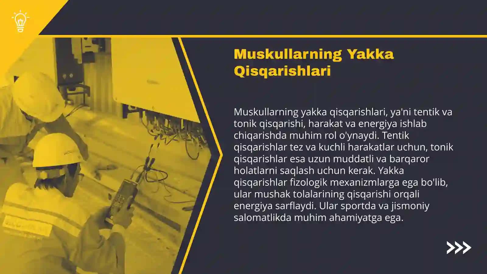 Muskullarning yakka tentik va tonik qisqarishi 3