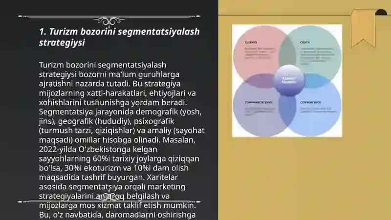 Turizm marketing: turizm marketing qo'llaniladigan narx staradegiyasi 3