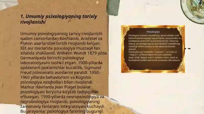 Umumiy psixologiya fanining taraqqiyoti 3