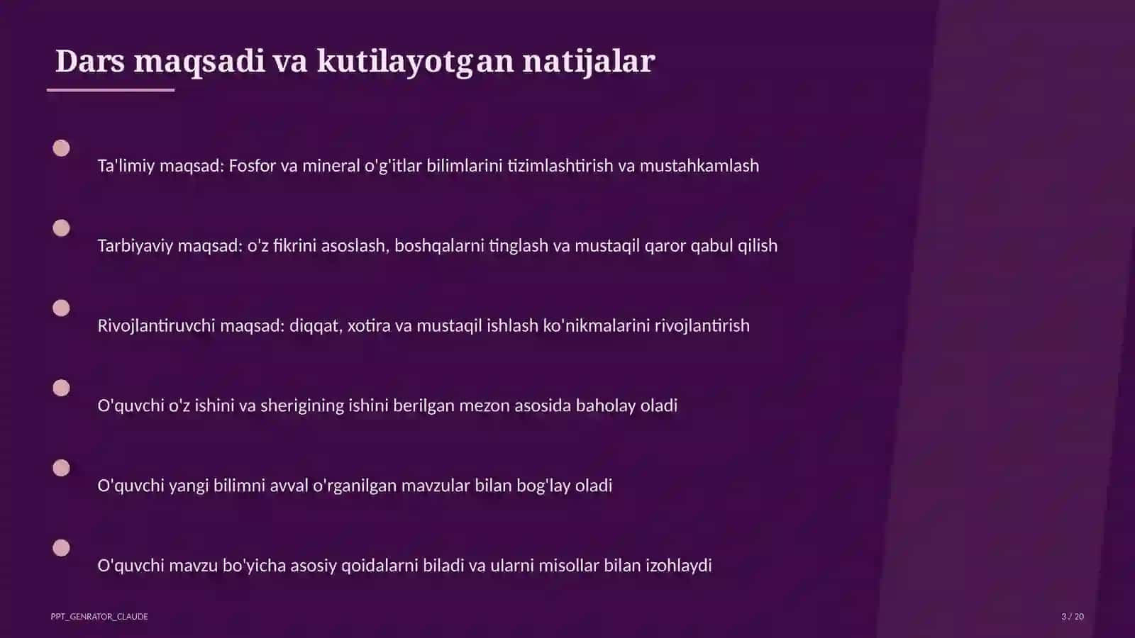 Fosfor va mineral o'g'itlar (9-sinf) 3