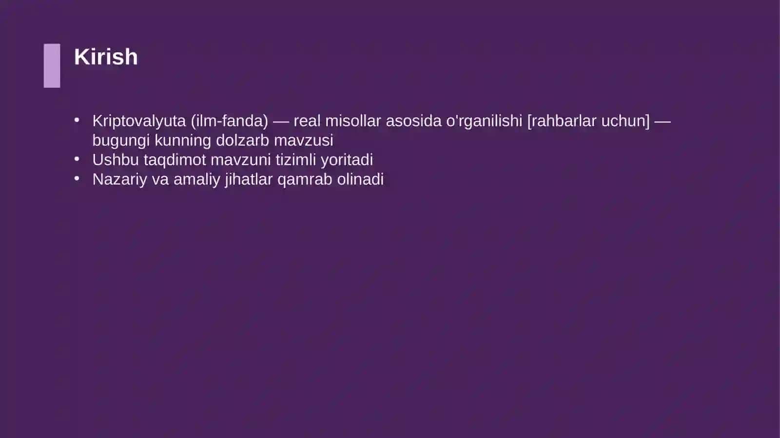 Kriptovalyuta (ilm-fanda) — real misollar asosida o'rganilishi [rahbarlar uchun] 3