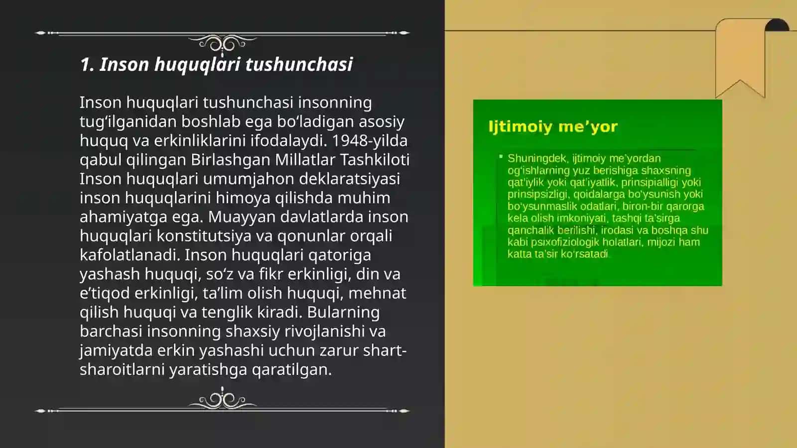 Inson huquqlari va ijtimoiy nazorat 3