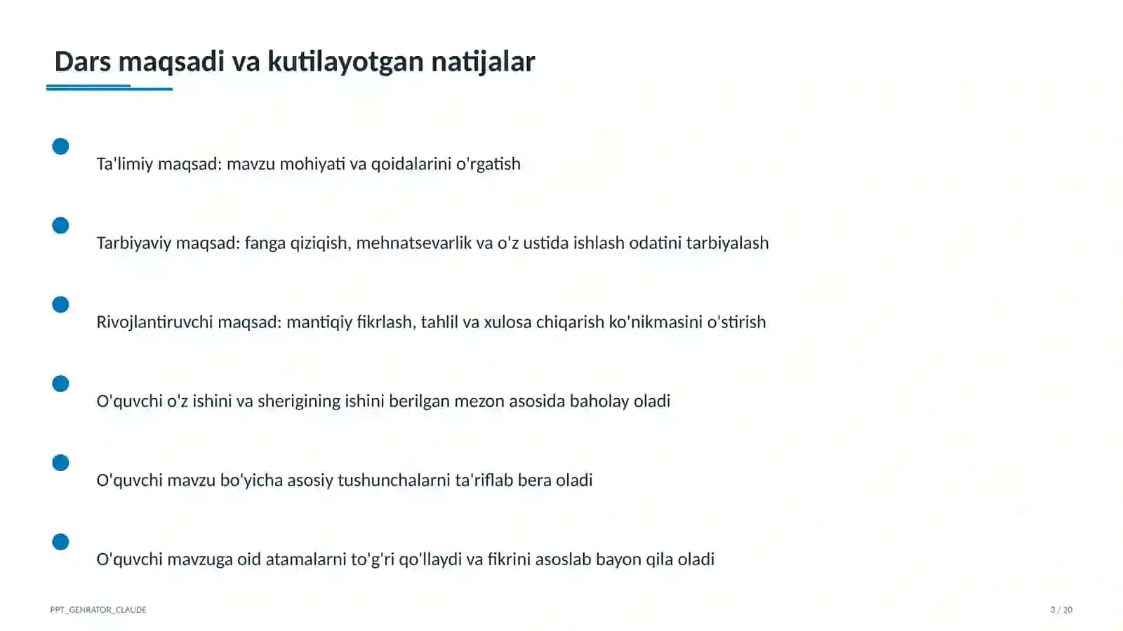 Ingliz tili (1–11) — metodik birlashma uchun 3