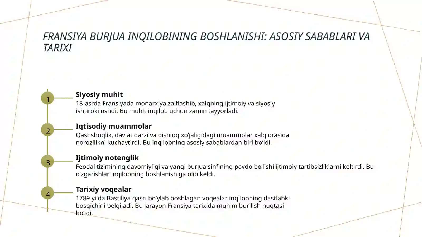 Fransiya burjua inqilobi 3