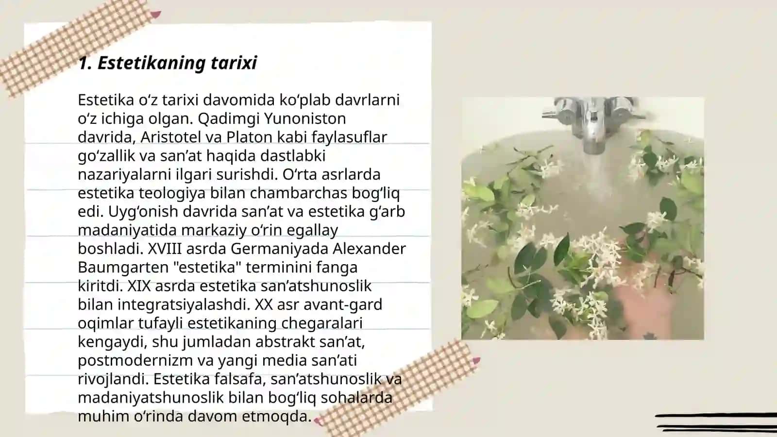 Estetika 3