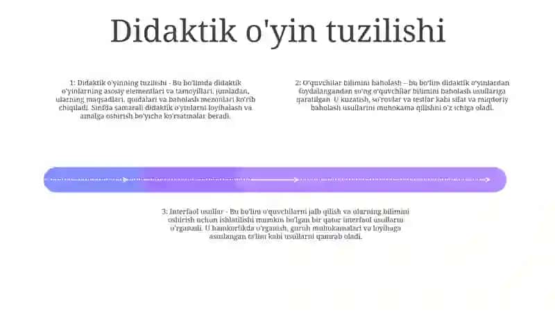 O'Qitishni Tashkil Qilishda Didaktik OʻYin Metodidan Foydalanish 3