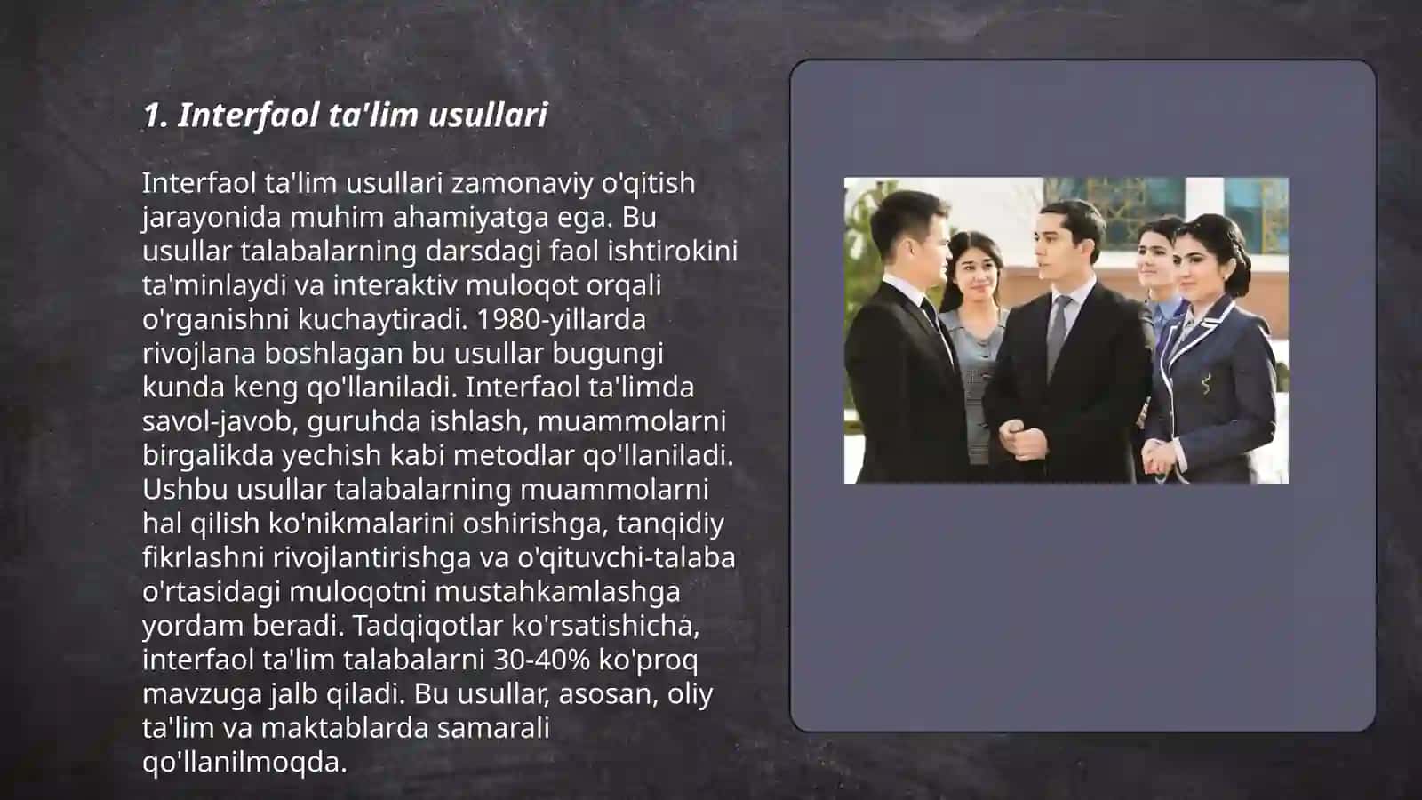Interfaol ta'lim usullari 3