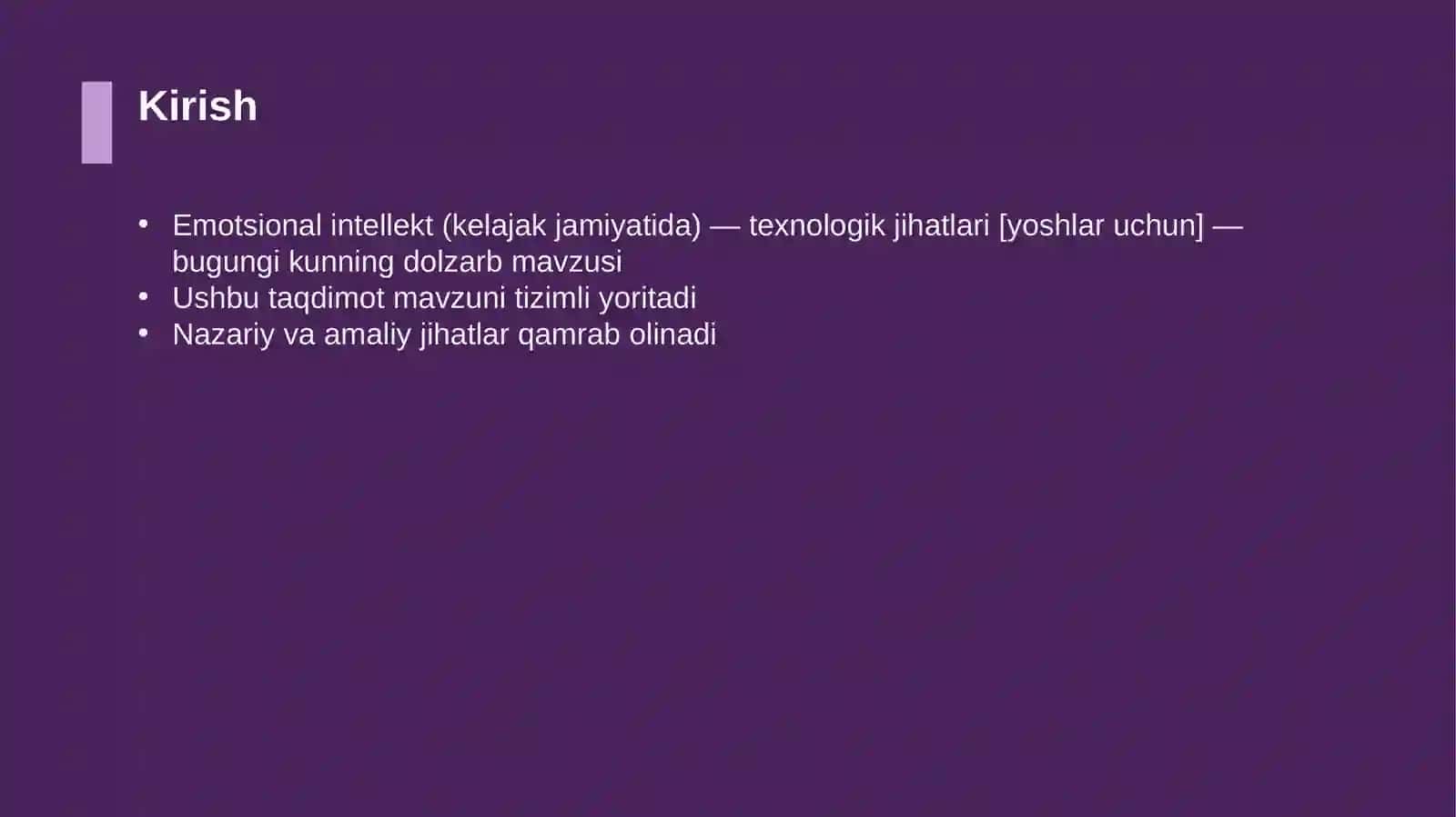 Emotsional intellekt (kelajak jamiyatida) — texnologik jihatlari [yoshlar uchun] 3