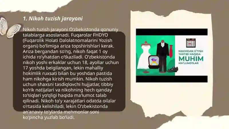 Nikoh va ajralish (nikohning bekor etilishi) 3