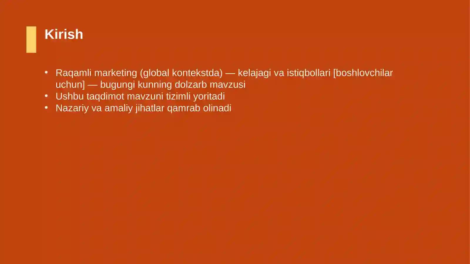 Raqamli marketing (global kontekstda) — kelajagi va istiqbollari [boshlovchilar uchun] 3