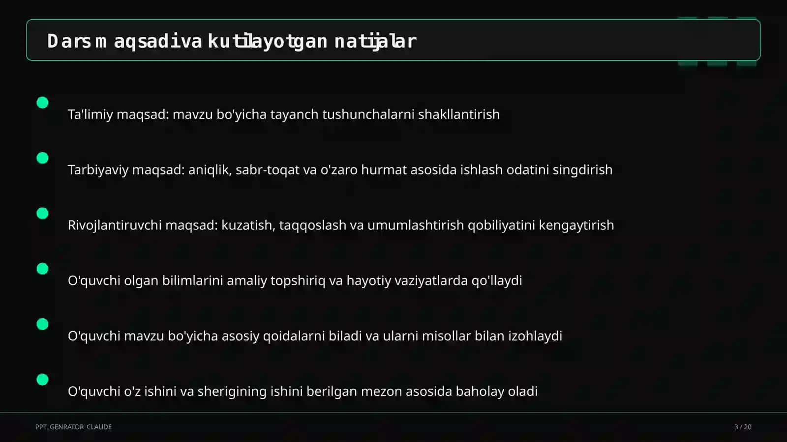 Organik kimyoga kirish: Butlerov nazariyasi (10-sinf) 3