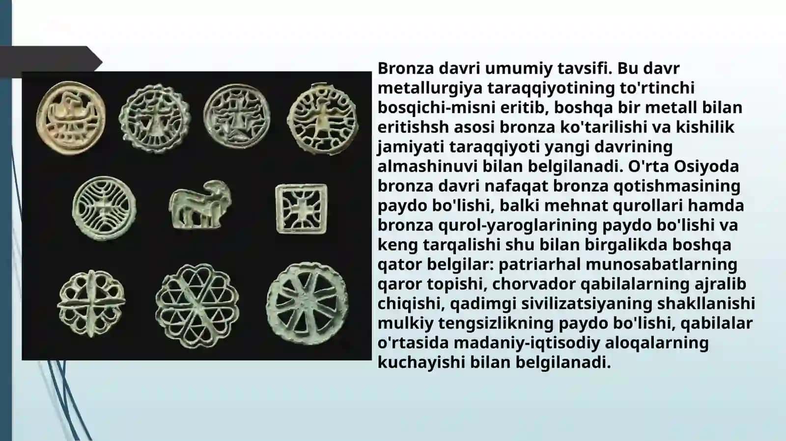 O'rta Osiyoning bronzadavri 3