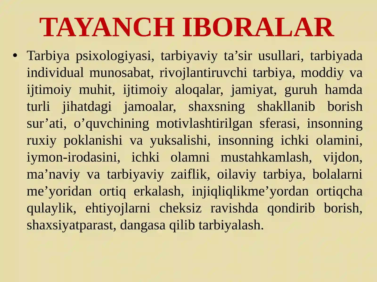 TARBIYA METODLARI VA FORMALARI 3
