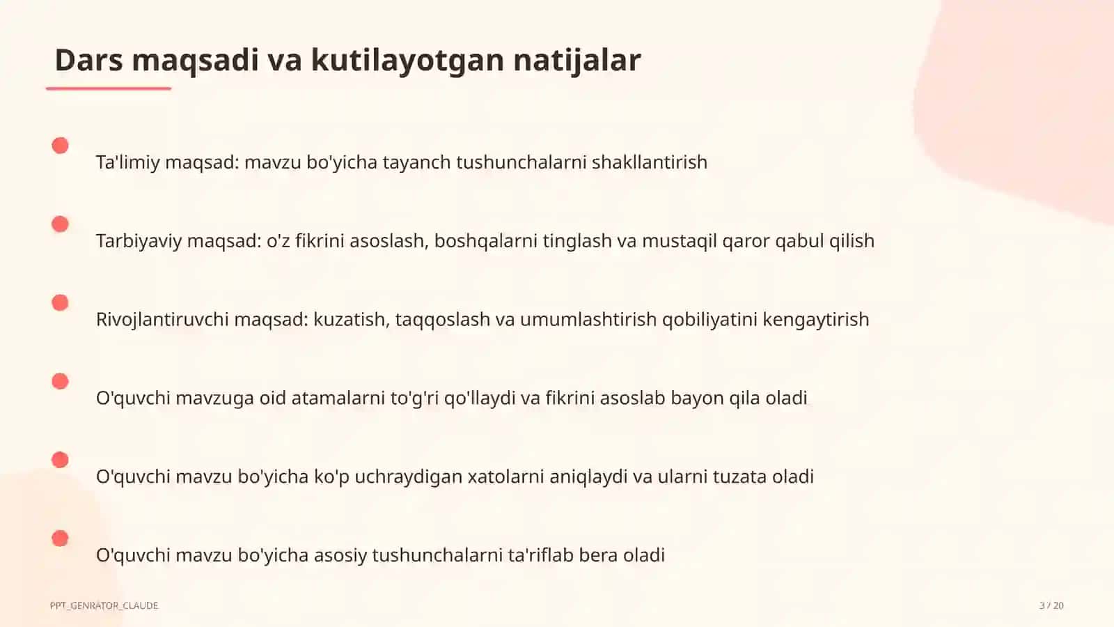 Rus tilida kelishiklar: bosh va tushum kelishigi (5-sinf) 3