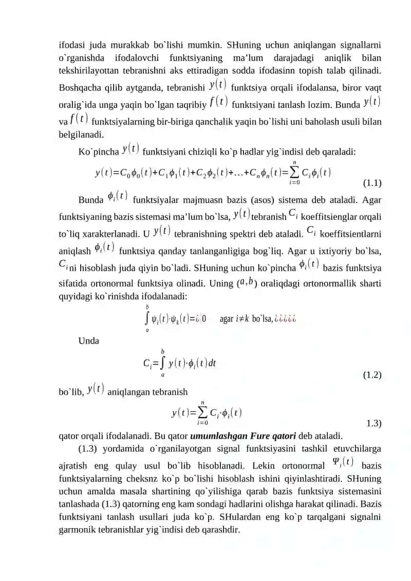 3-MA’RUZA: SIGNALLAR VA ULARNING KLASSIFIKATSIYASI 3