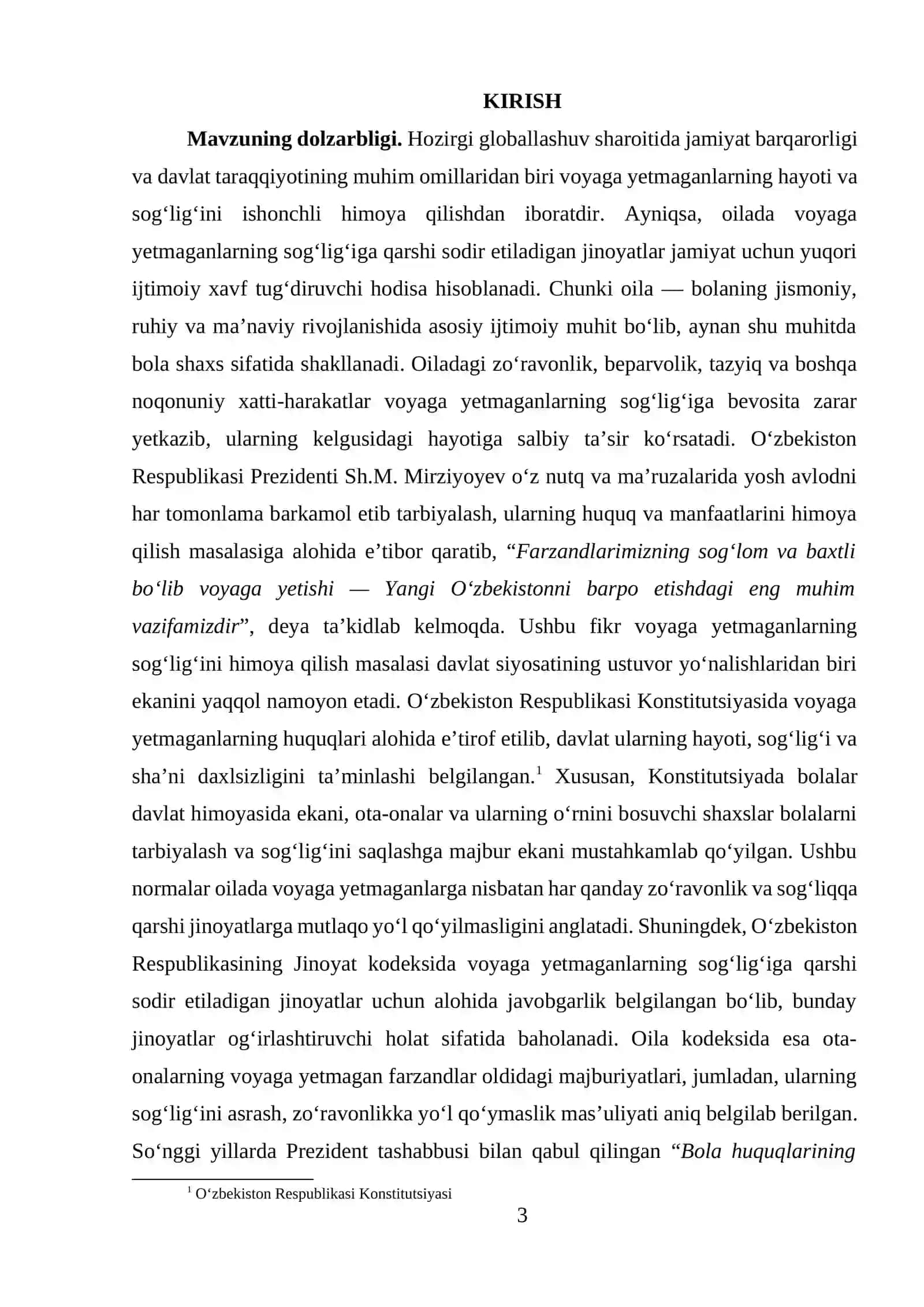 Oilada voyaga yetmaganlarning sog’lig’iga qarshi sodir etiladigan jinoyatlarning oldini olish 3