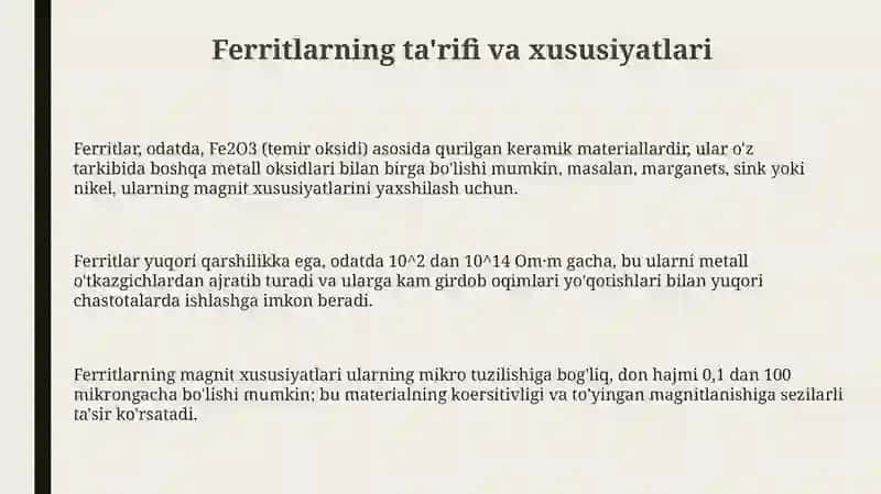 Ferritlar 3